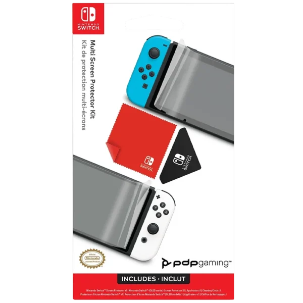 ערכת מגן מסך Turtle Beach Multi-Screen Protector Kit – ל־Nintendo Switch