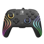 בקר חוטי Nintendo Switch Afterglow Wave RGB – שחור