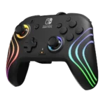 ⁦בקר חוטי Nintendo Switch Afterglow Wave RGB – שחור⁩ – תמונה ⁦3⁩