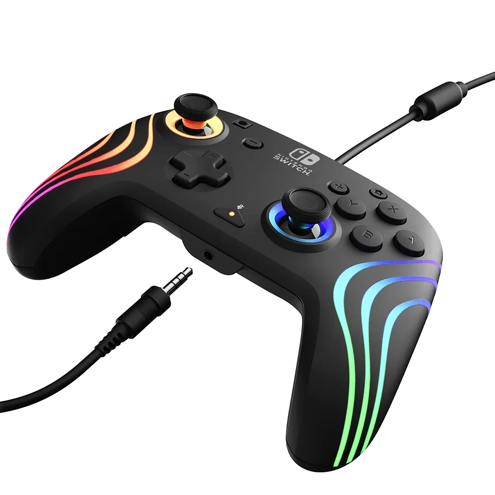 שלט Afterglow Wave מבית Turtle Beach - שליטה מותאמת אישית. תאורה צבעונית. נוחות לאורך זמן