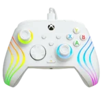 ⁦בקר חוטי לגיימינג Turtle Beach Afterglow Wave תאורת RGB – תואם Xbox ו‑PC לבן⁩ – תמונה ⁦2⁩