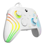 ⁦בקר חוטי לגיימינג Turtle Beach Afterglow Wave תאורת RGB – תואם Xbox ו‑PC לבן⁩ – תמונה ⁦3⁩