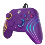 ⁦בקר חוטי לגיימינג Turtle Beach Afterglow Wave תאורת RGB – תואם Xbox ו‑PC סגול⁩ – תמונה ⁦2⁩
