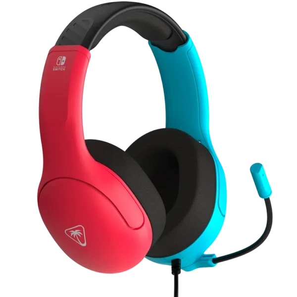 Turtle Beach Airlite Fit for Nintendo Switch – אוזניות גיימינג חוטיות – כחול אדום