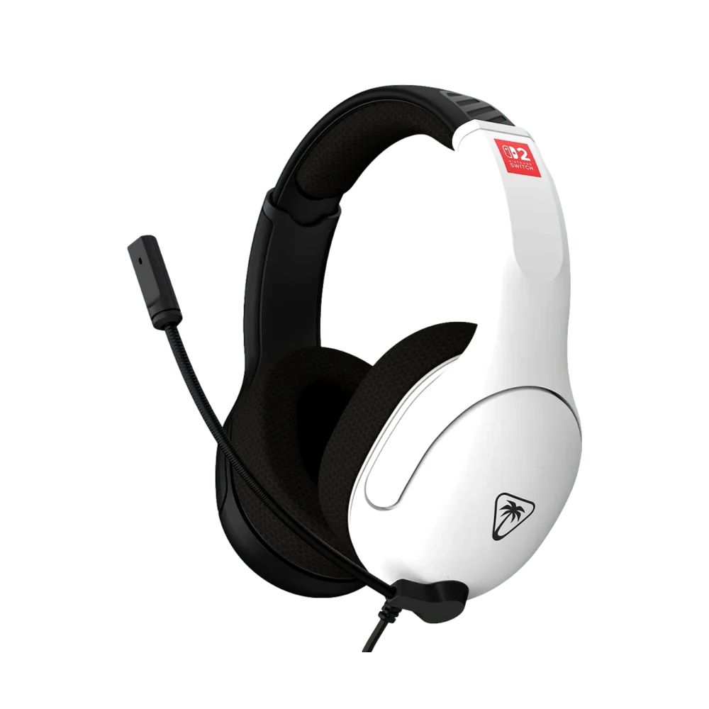 90905-801-42_1 אוזניות גיימינג חוטיות Airlite™ Fit ל-Nintendo Switch™ 2 בצבע שחור/לבן מבית Turtle Beach – תמונה 1