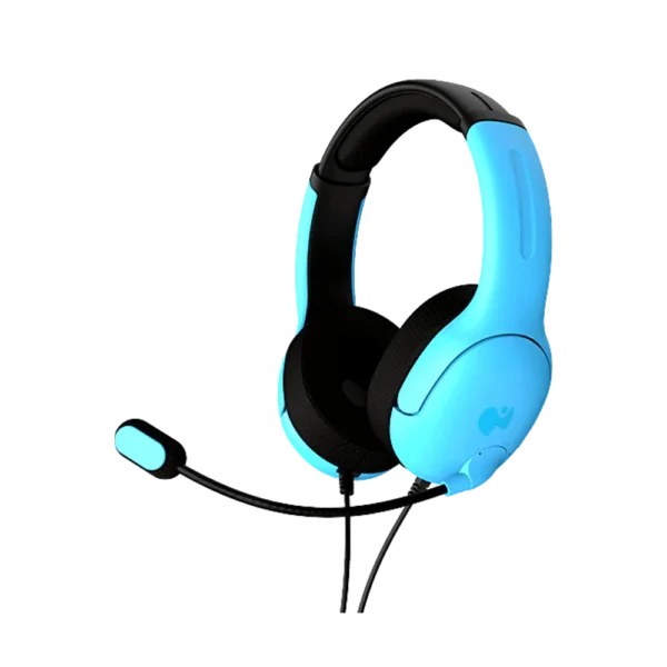 אוזניות חוטיות דגם PDP Airlite ל-PS5 בצבע כחול מבית Turtle Beach