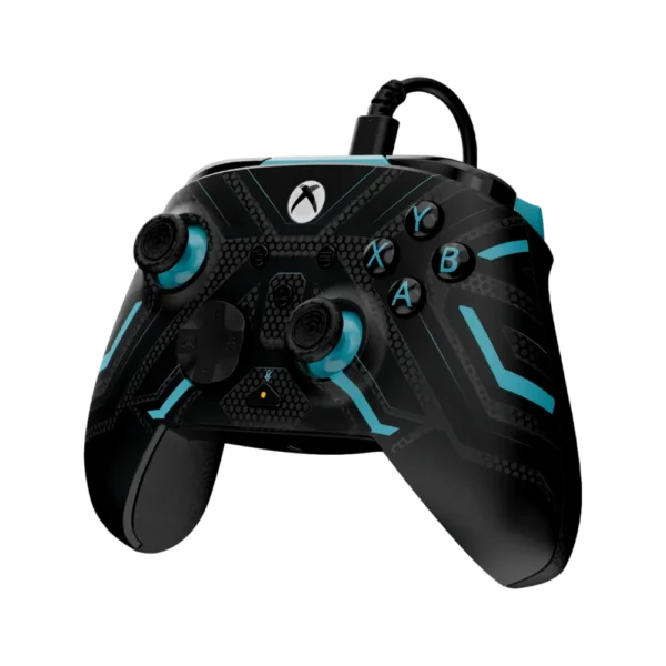 בקר גיימינג חוטי דגם PDP Rematch™ Glow Advanced Wired בצבע אפור מבית Turtle Beach
