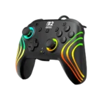 בקר גיימינג חוטי ל-Nintendo Switch 2 דגם Afterglow™ Wave Wired Controller בצבע שחור מבית Turtle Beach