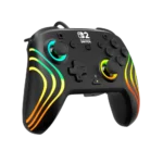 ⁦בקר גיימינג חוטי ל-Nintendo Switch 2 דגם Afterglow™ Wave Wired Controller בצבע שחור מבית Turtle Beach⁩ – תמונה ⁦2⁩