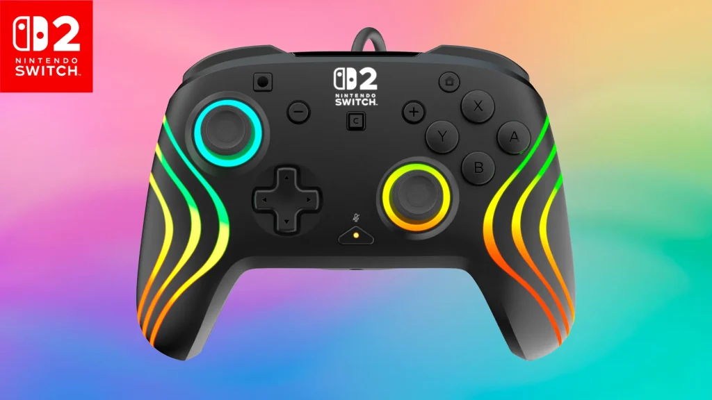 גיימינג מלא בצבע עם Afterglow Wave Wired Controller