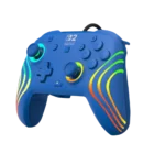 בקר גיימינג חוטי ל-Nintendo Switch 2 דגם Afterglow™ Wave Wired Controller בצבע כחול מבית Turtle Beach
