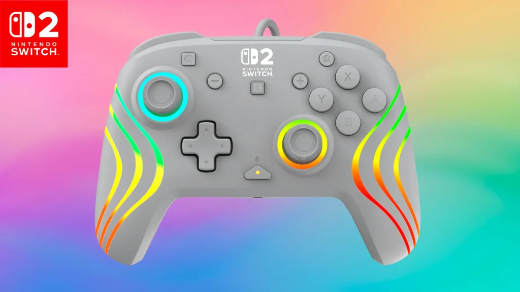 גיימינג מלא בצבע עם Afterglow Wave Wired Controller