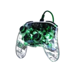 בקר גיימינג חוטי ל-Nintendo Switch 2 דגם Afterglow™ Wired Controller בצבע שקוף מבית Turtle Beach