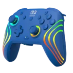 בקר גיימינג אלחוטי ל-Nintendo Switch 2 דגם Afterglow Wave Wireless Controller בצבע כחול מבית Turtle Beach