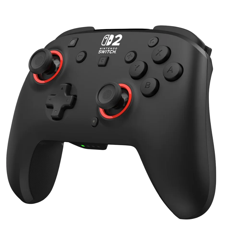 90905-801-86_5 בקר גיימינג אלחוטי ל-Nintendo Switch 2 דגם Rematch Wireless Controller בצבע שחור מבית Turtle Beach – תמונה 1