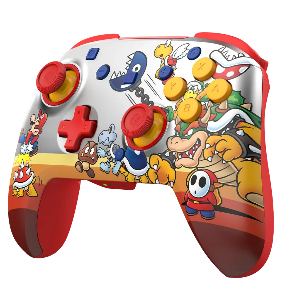 90905-801-94_5 בקר גיימינג אלחוטי דגם Rematch Wireless Controller – Koopa Troop מבית Turtle Beach – תמונה 1