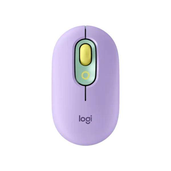 עכבר סגול,מנטה,צהוב LOGITECH POP 2.4GHZ/BT