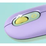 ⁦עכבר סגול,מנטה,צהוב LOGITECH POP 2.4GHZ/BT⁩ – תמונה ⁦2⁩