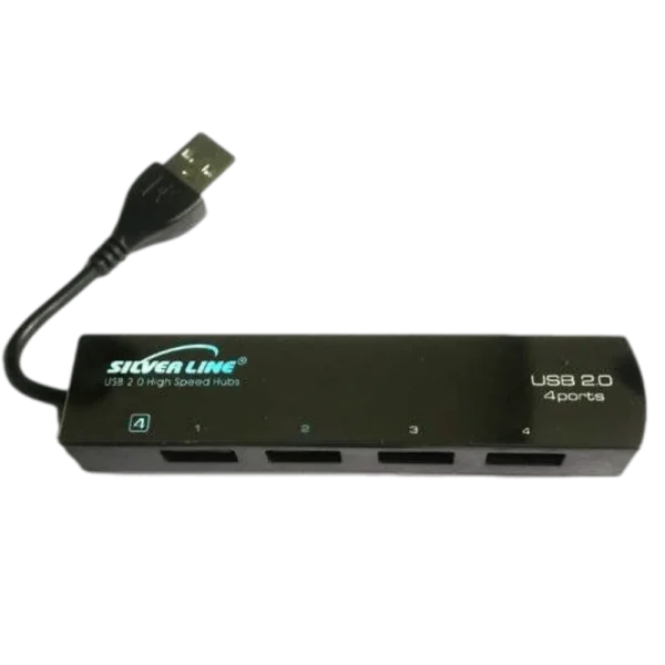 מפצל לנייד Silver Line-004H HUB 4xUSB 2.0