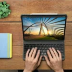⁦כיסוי ומקלדת ל- ipad pro 12.9, מבית Logitech⁩ – תמונה ⁦2⁩