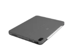 ⁦מארז מקלדת נרתיק Logitech COMBO TOUCH – עבור iPad Air (שחור ואפור)⁩ – תמונה ⁦4⁩