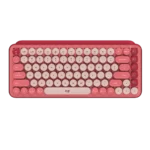 ⁦מקלדת מכאנית אלחוטית אודם, ורוד LOGITECH POP Keys⁩ – תמונה ⁦5⁩