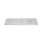 ⁦מקלדת אלחוטית מוארת Logitech MX Keys S – צבע לבן⁩ – תמונה ⁦3⁩