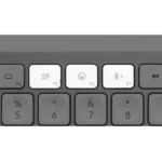 ⁦מקלדת אלחוטית מוארת Logitech MX Keys S – צבע לבן⁩ – תמונה ⁦8⁩
