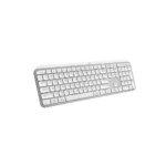 ⁦מקלדת אלחוטית מוארת Logitech MX Keys S – צבע לבן⁩ – תמונה ⁦4⁩
