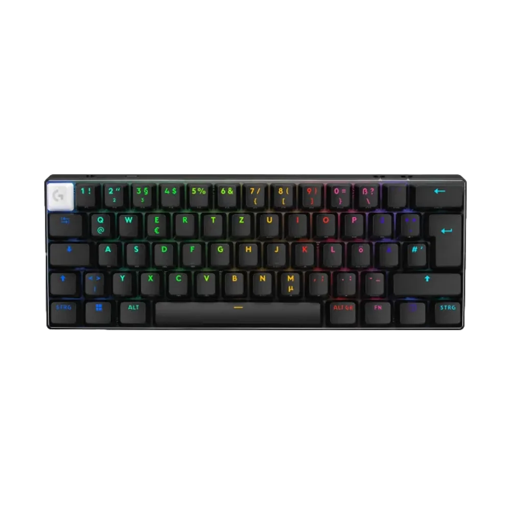92001-191-11 מקלדת גיימינג אלחוטית –Logitech G Pro X 60 TKL בצבע שחור – תמונה 1