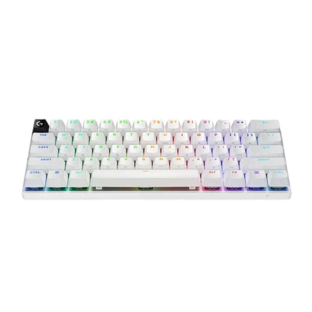 92001-193-00_2 מקלדת גיימינג אלחוטית –Logitech G Pro X 60 TKL בצבע לבן – תמונה 1