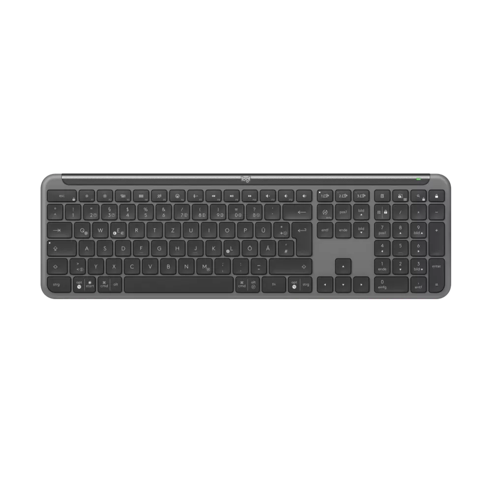 92001-246-50.d110a0 מקלדת גיימינג אלחוטית – K950 SLIM מבית Logitech בצבע Graphite – תמונה 1