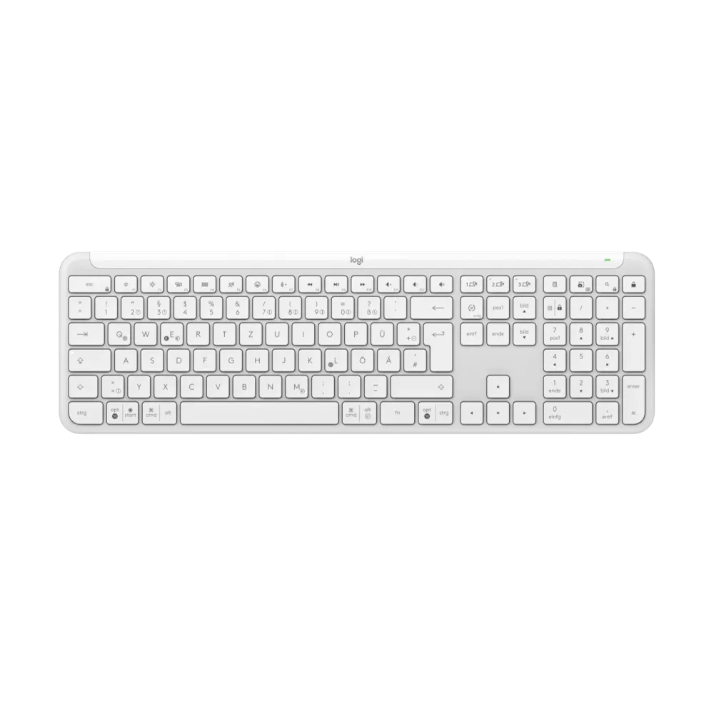 92001-246-60.d110a0 מקלדת גיימינג אלחוטית – K950 SLIM מבית Logitech בצבע Off-white – תמונה 1