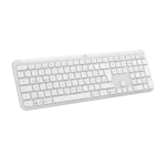 ⁦מקלדת גיימינג אלחוטית – K950 SLIM מבית Logitech בצבע Off-white⁩ – תמונה ⁦3⁩