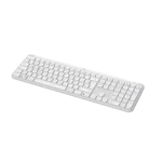 ⁦מקלדת גיימינג אלחוטית – K950 SLIM מבית Logitech בצבע Off-white⁩ – תמונה ⁦4⁩