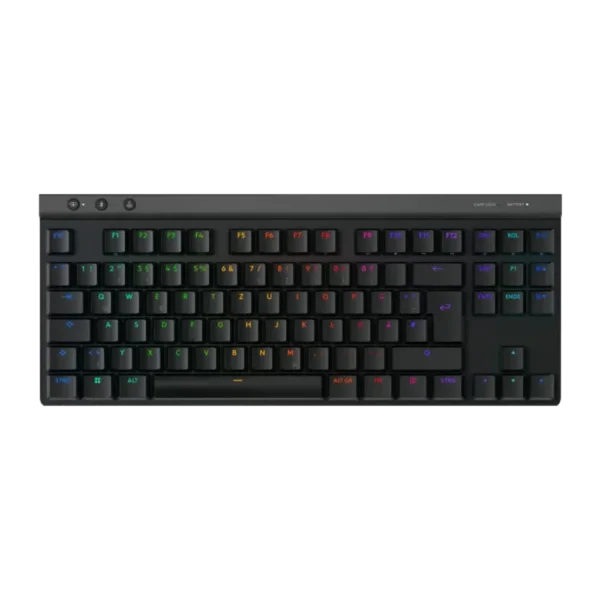 מקלדת גיימינג LOGITECH G515 LIGHTSPEED TKL צבע שחור