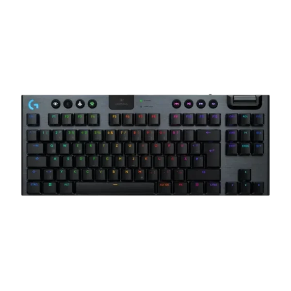 מקלדת חוטית קצרה-LOGITECH G915 X LIGHTSPEED TKL LOW-PROFILE