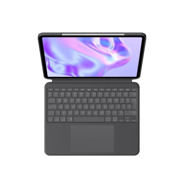 כיסוי מקלדת  LOGITECH Combo Touch בצבע גרפיט, עבור iPad Pro 13 Inch (M4)