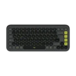 מקלדת אלחוטית בצבע גרפיט LOGITECH POP ICON KEYS