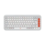מקלדת אלחוטית בצבע אוף-וויט LOGITECH POP ICON KEYS