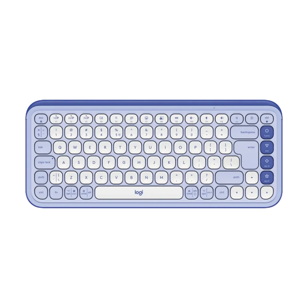 92001-307-40 מקלדת אלחוטית בצבע לילך LOGITECH POP ICON KEYS – תמונה 1