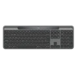 LOGITECH SLIM SOLAR + GRAPHITE – מקלדת סולארית אלחוטית