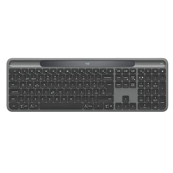 LOGITECH SLIM SOLAR + GRAPHITE – מקלדת סולארית אלחוטית