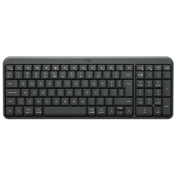 מקלדת אלחוטית Logitech K250 Bluetooth בצבע Graphite