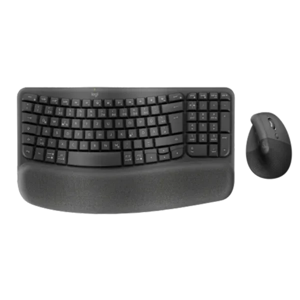 Logitech Wave Keys & Lift Combo Graphite – סט מקלדת ועכבר
