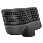 ⁦Logitech Wave Keys & Lift Combo Graphite – סט מקלדת ועכבר⁩ – תמונה ⁦2⁩