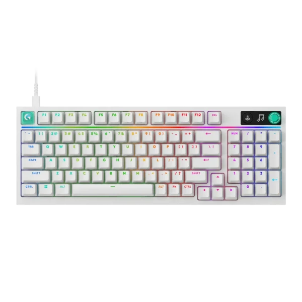 מקלדת גיימינג חוטית דגם G316 X 98 בצבע לבן מבית Logitech