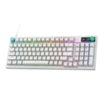 ⁦מקלדת גיימינג חוטית דגם G316 X 98 בצבע לבן מבית Logitech⁩ – תמונה ⁦3⁩