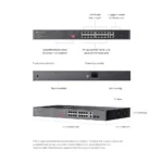 ⁦מתג PoE לא מנוהל DS1018GMP מבית OMADA⁩ – תמונה ⁦5⁩