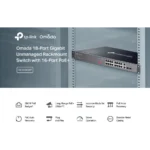 ⁦מתג PoE לא מנוהל DS1018GMP מבית OMADA⁩ – תמונה ⁦4⁩